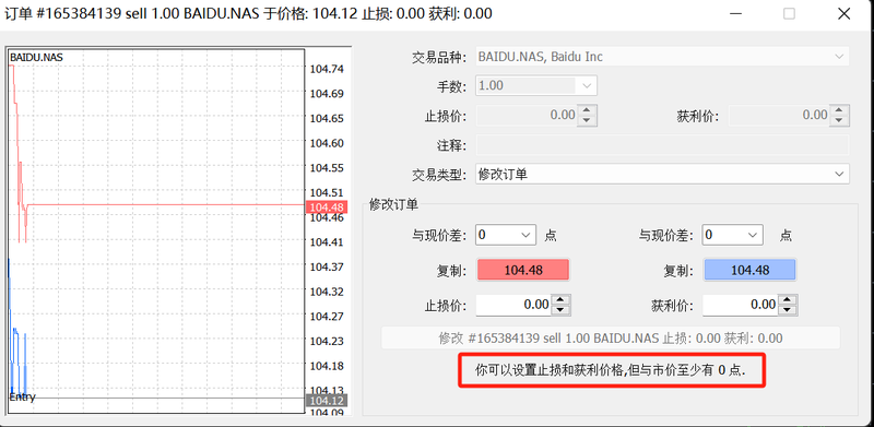 TMGM股票止损距离是多少